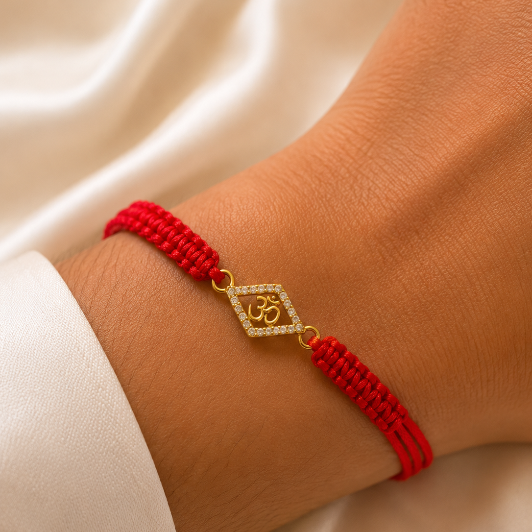 SILVER RAKSHABANDHAN RAKHI