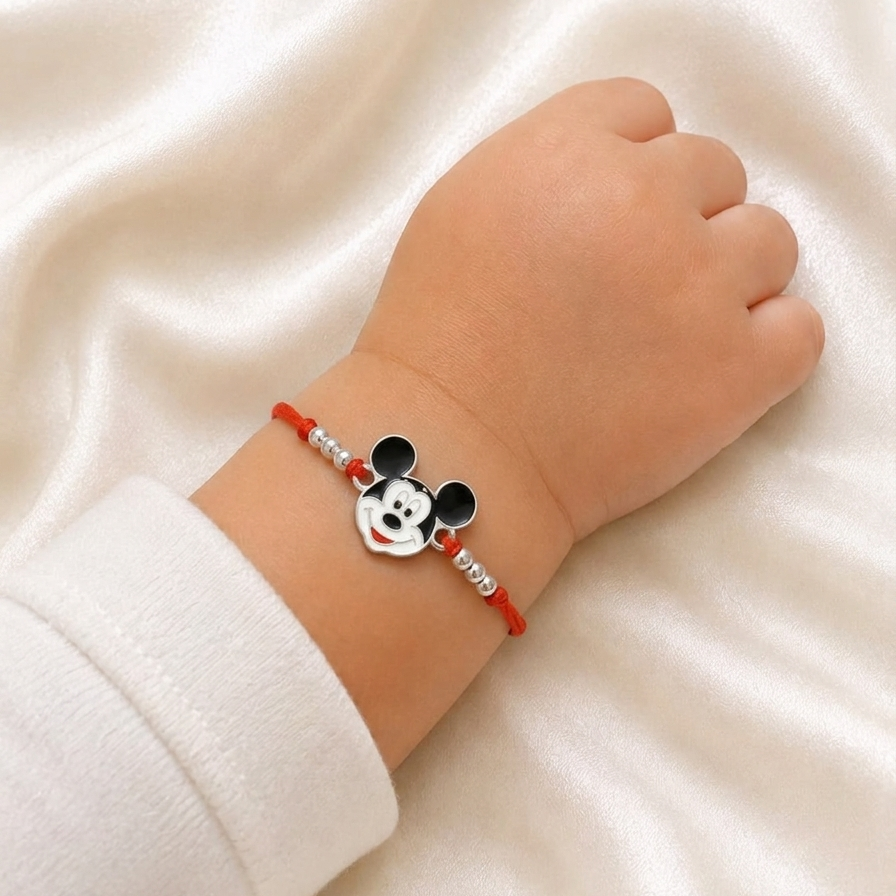 SILVER RAKSHABANDHAN RAKHI
