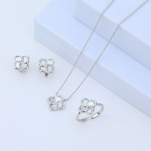 Pearl Boom Elegance 925 Silver Set