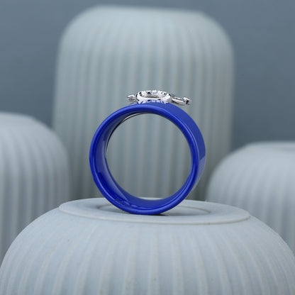 925 Sterling Silver Princess Crown Ring