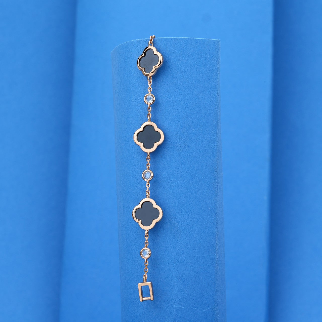 Silver Rose Ceramic Jewellery Combo Set