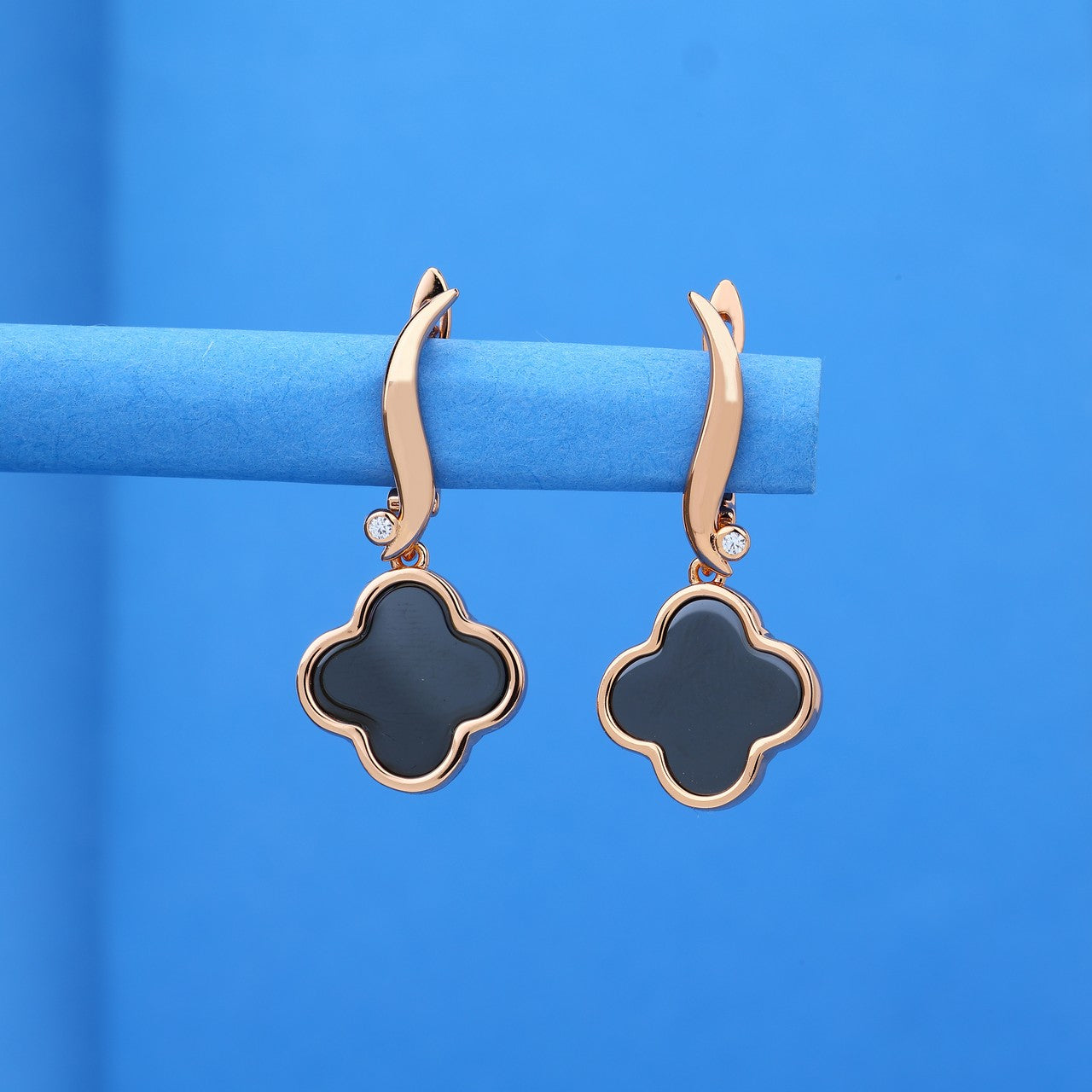 Silver Rose Ceramic Jewellery Combo Set