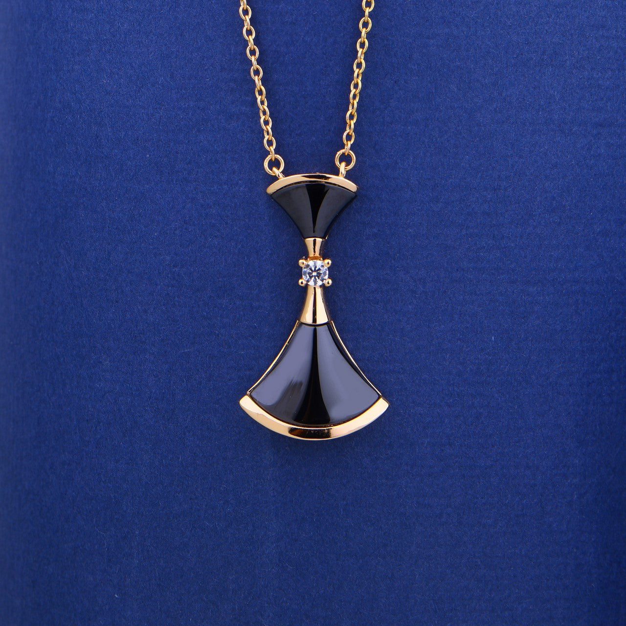 Rose Silver Ceramic Pendent Set -- Made Just For You