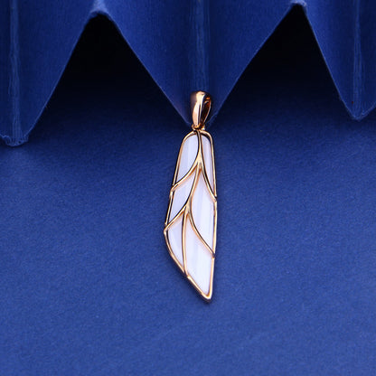 Elegant Feather Design Rose Silver Ceramic Set