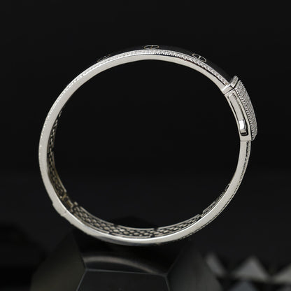 92.5 Sterling Silver Bracelet-Love Inspired Design