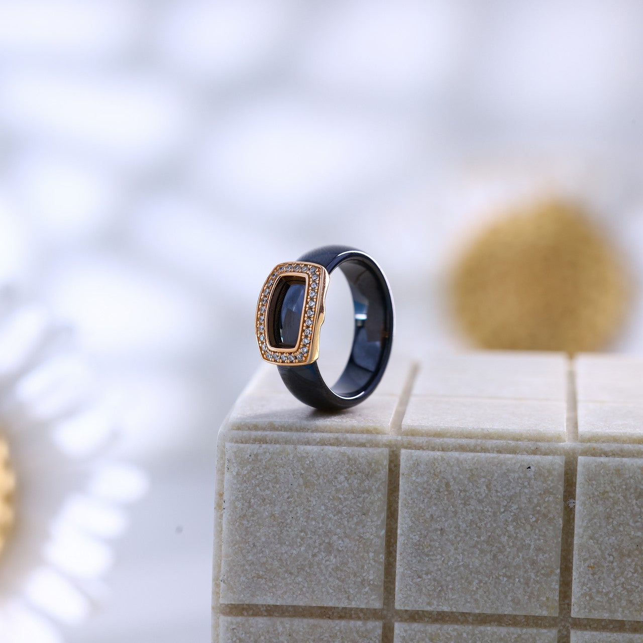 Zilvera Black Ring ZR002