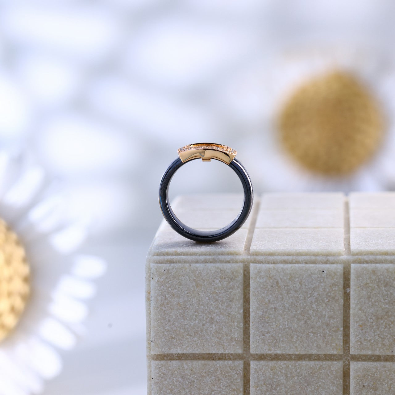 Zilvera Black Ring ZR002