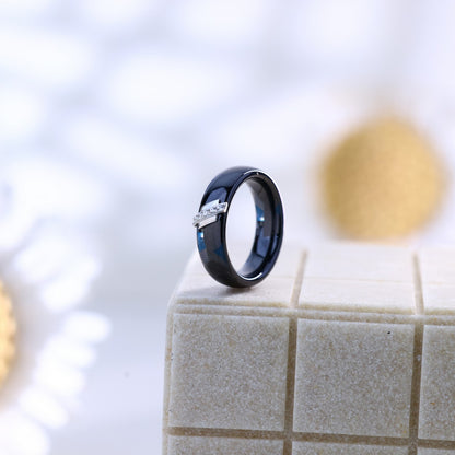 Zilvera Black Ring ZR003
