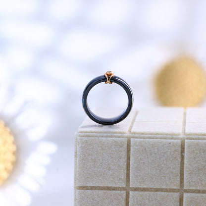 Zilvera Black Ring ZR005