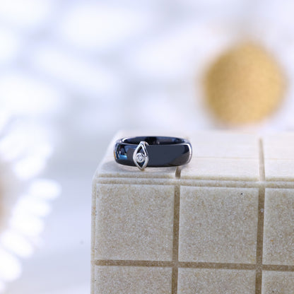 Zilvera Black Ring ZR006