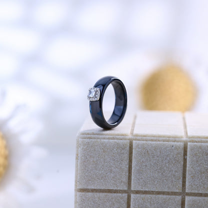 Zilvera Black Ring ZR011