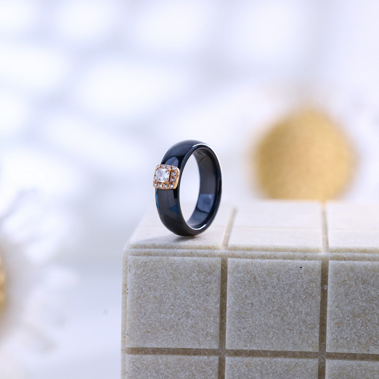 Zilvera Black Ring ZR012