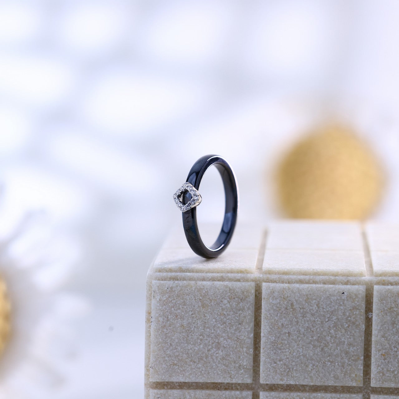Zilvera Black Ring ZR013