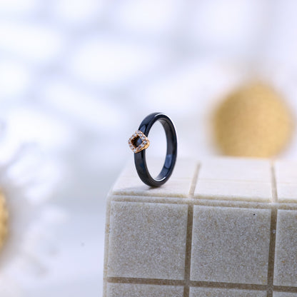 Zilvera Black Ring ZR014