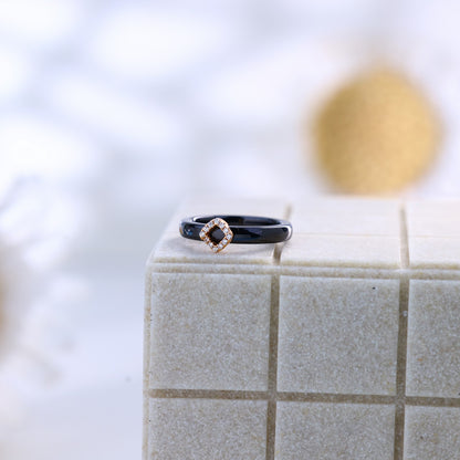 Zilvera Black Ring ZR014