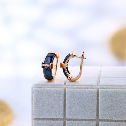 Rose Glow Ceramic Silver Set