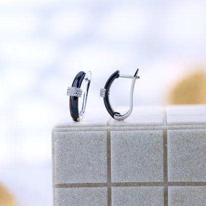 Trio Spark Black Silver Ceramic Set