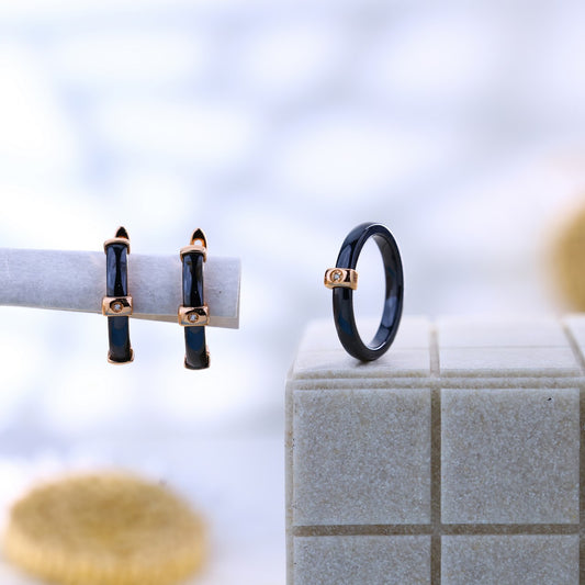 Modern Square Rose Glow Set