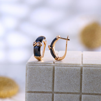 Infinity Shine Black Rose Silver Ceramic Set