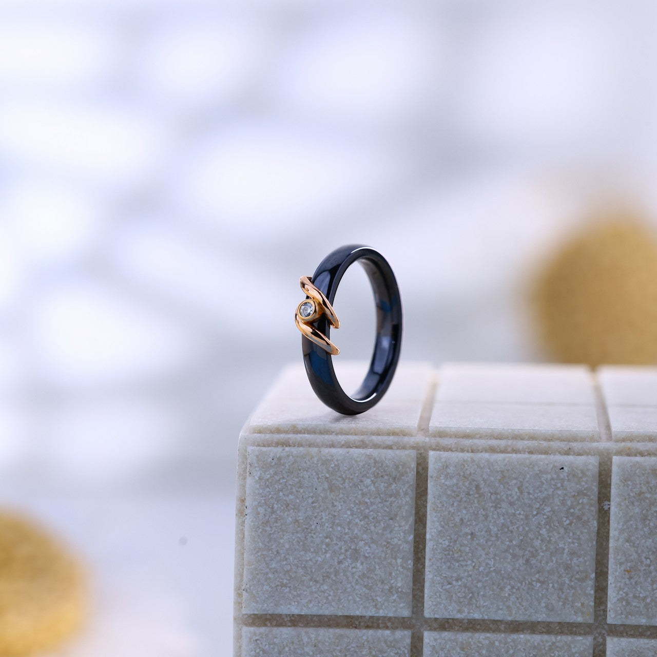 Twilight Twist Silver Rose Set