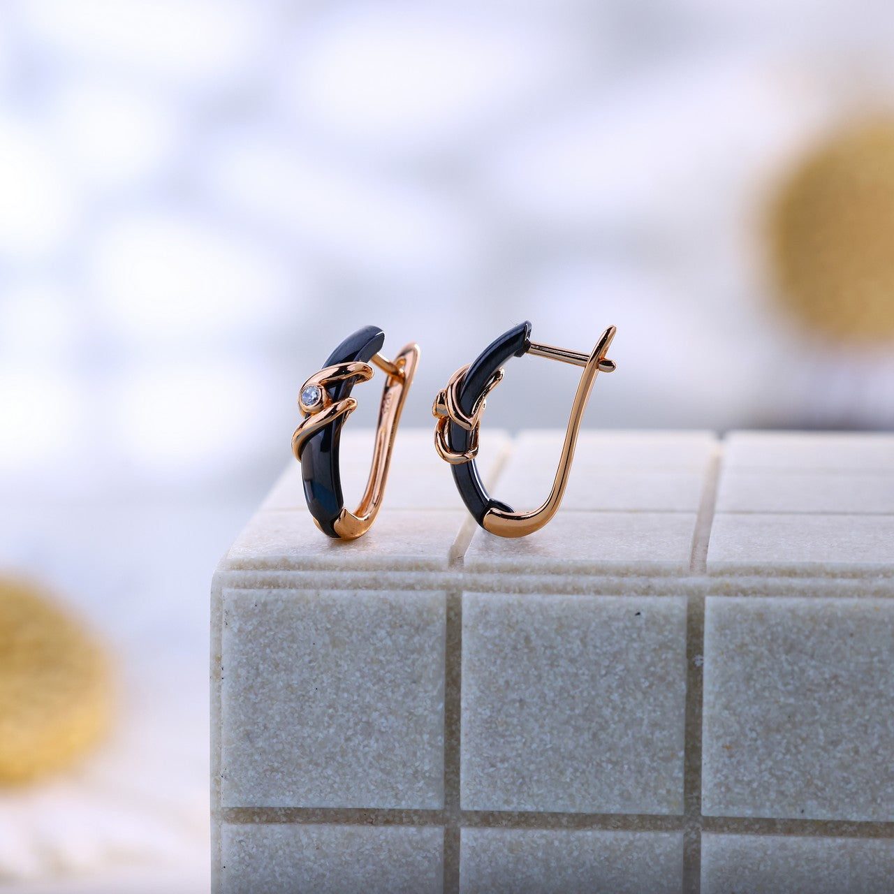 Twilight Twist Silver Rose Set