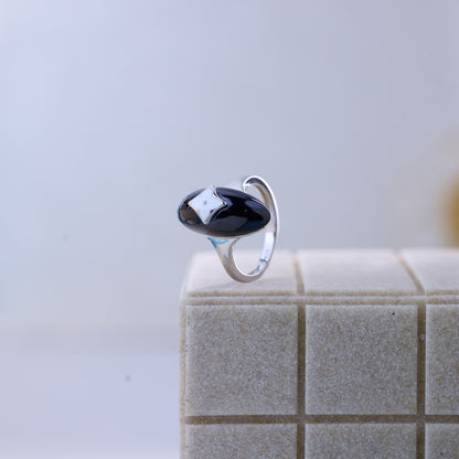 Black & White Harmony Silver Set