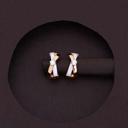 Pure Harmony 2-in-1 Ring & Earrings Silver Rose Set