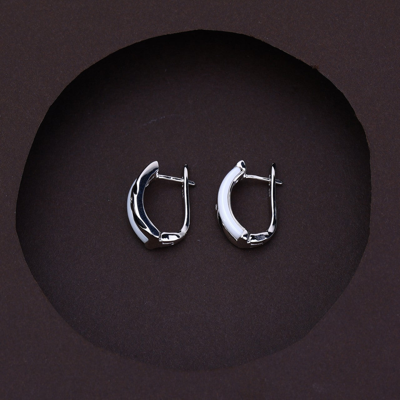 Zen -Twist Dual Tone Silver Ceramic Set