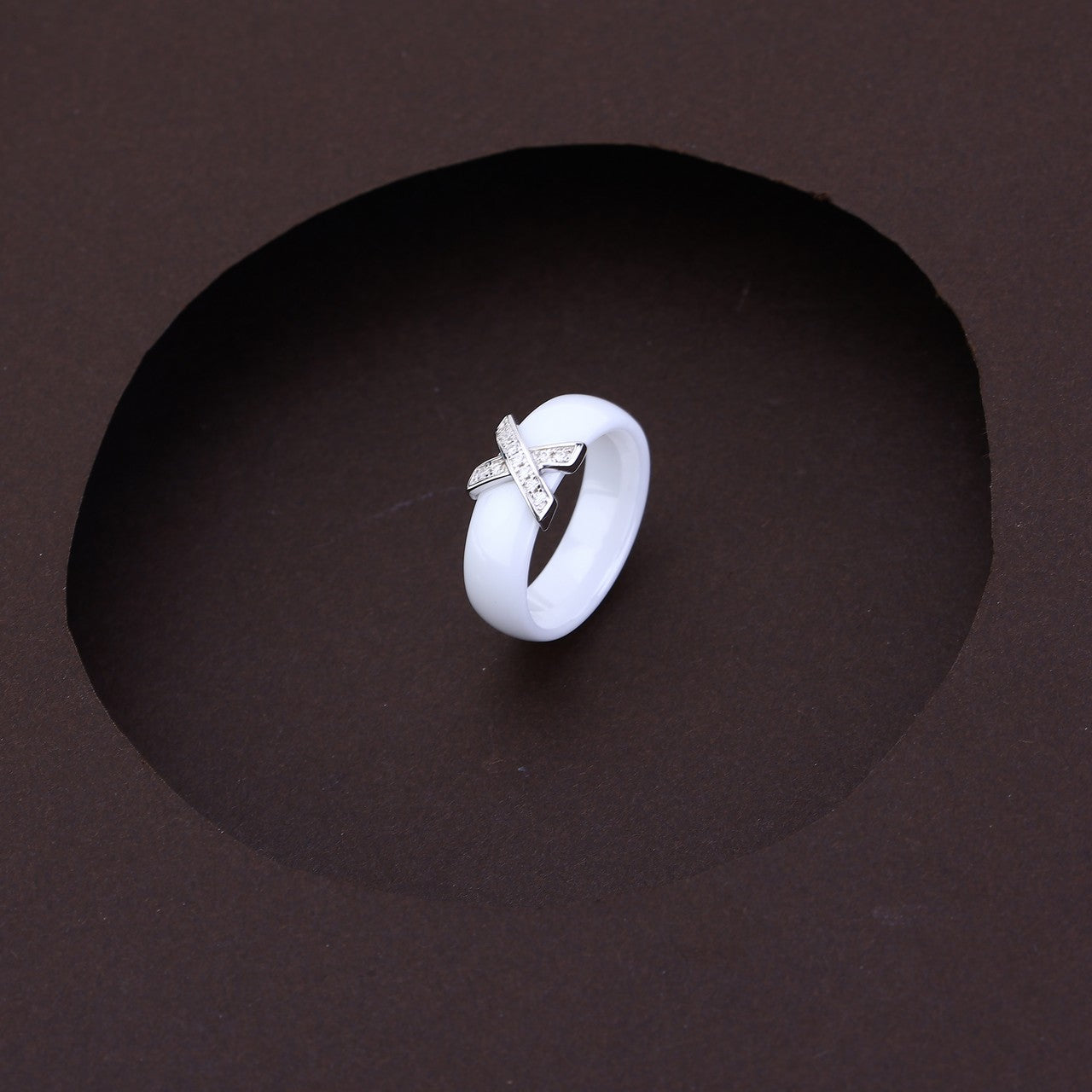 Cross Of Grace White Ceramic Set