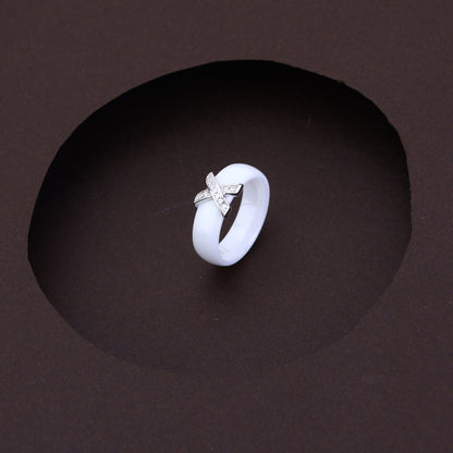 Cross Of Grace White Ceramic Set