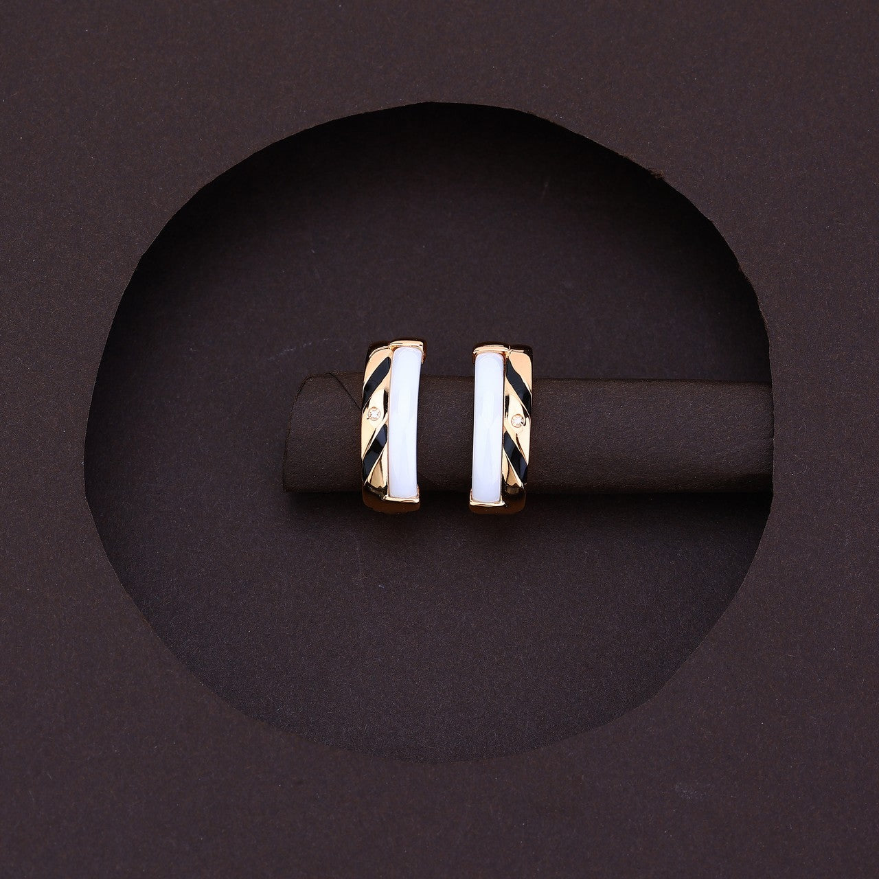 Zen Twist- Dual Tone Silver Rose Set