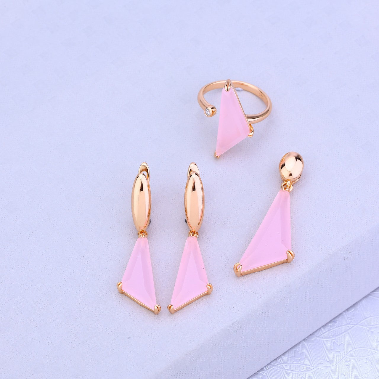 Silver Rose Mirage Set