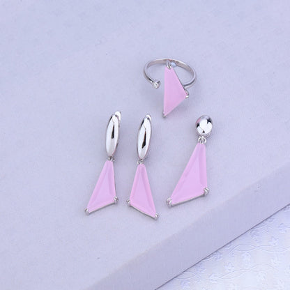 Blush Prism Silver Set