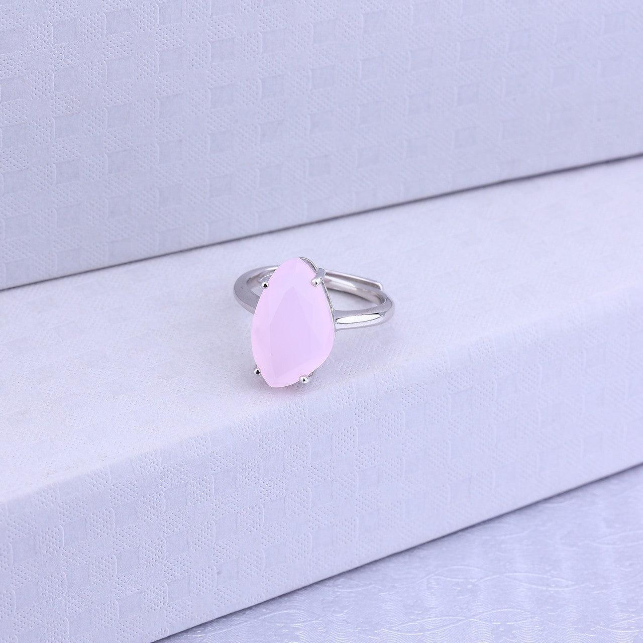 Elegance In Every Drop-- Pink Silver Set