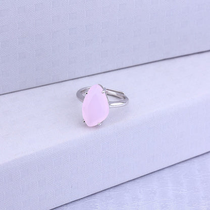 Elegance In Every Drop-- Pink Silver Set