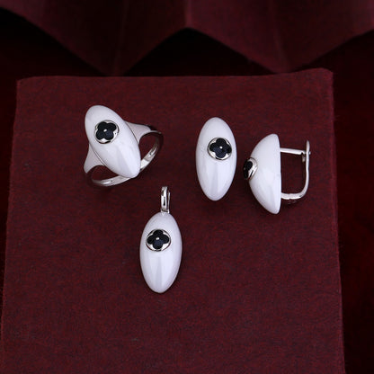Eternal Contrast Silver Set