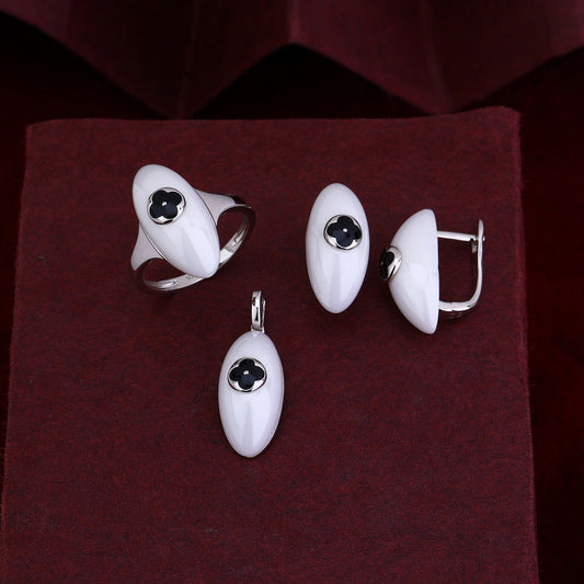 Eternal Contrast Silver Set