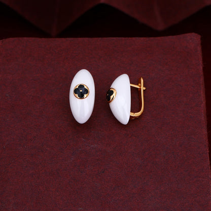 Eternal Contrast Silver Rose Set