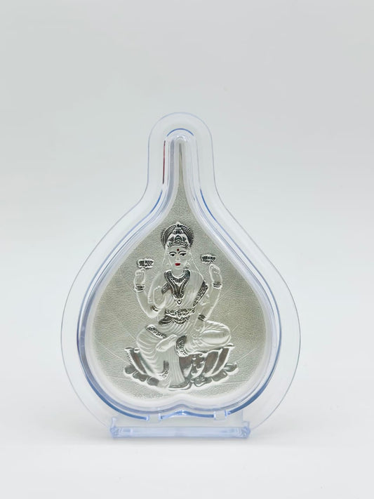 Pure Silver Divine Idol Showpieces-- Lakshmi, Ganesh & Radha Krishna (4 Inch & 5 Inch)
