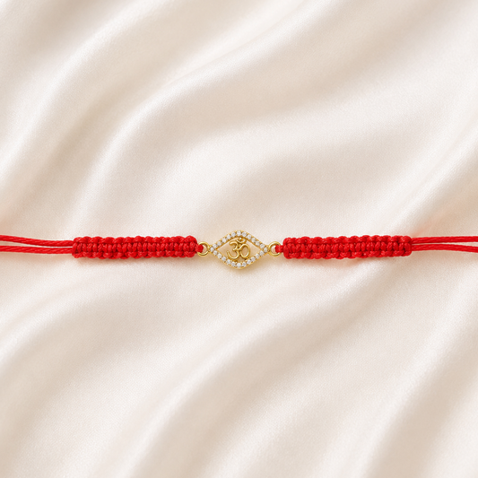 SILVER RAKSHABANDHAN RAKHI