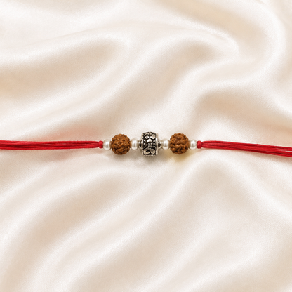SILVER RAKSHABANDHAN RAKHI