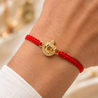 SILVER RAKSHABANDHAN RAKHI