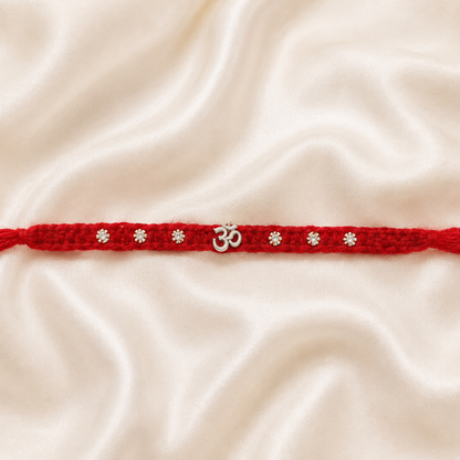 SILVER RAKSHABANDHAN RAKHI