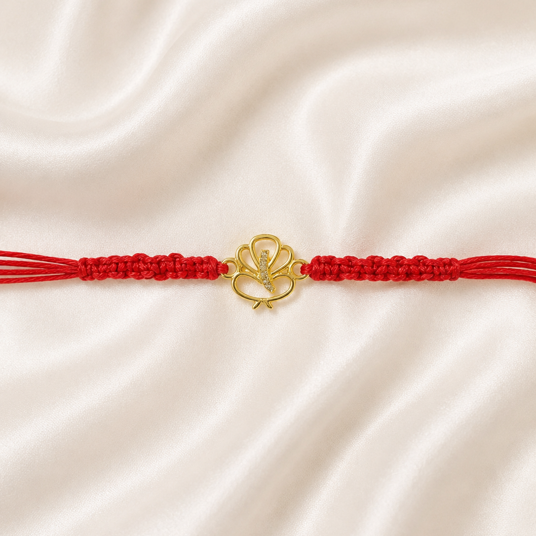 SILVER RAKSHABANDHAN RAKHI