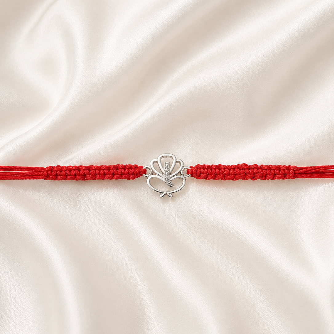 SILVER RAKSHABANDHAN RAKHI
