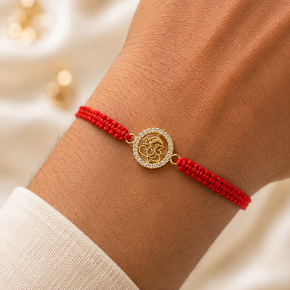 SILVER RAKSHABANDHAN RAKHI