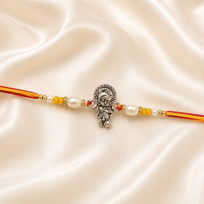 SILVER RAKSHABANDHAN RAKHI