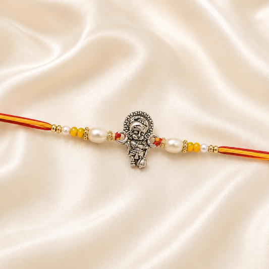 SILVER RAKSHABANDHAN RAKHI