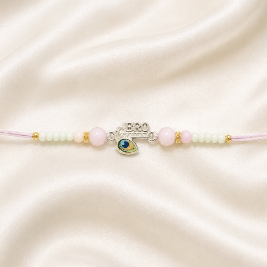 SILVER RAKSHABANDHAN RAKHI