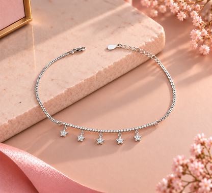 Celestial Star Charm Bracelet